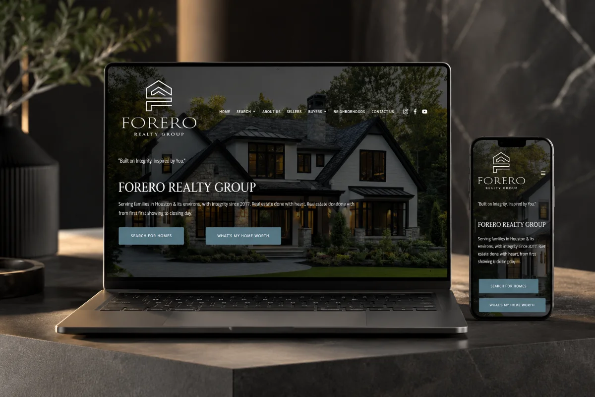 Forero Realty Group website screenshot